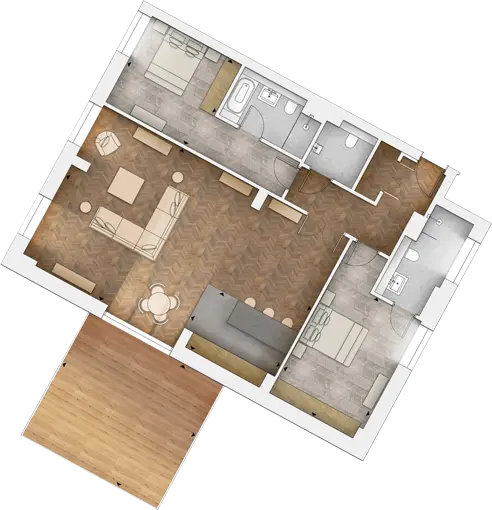 Apartment 40 Floorplan