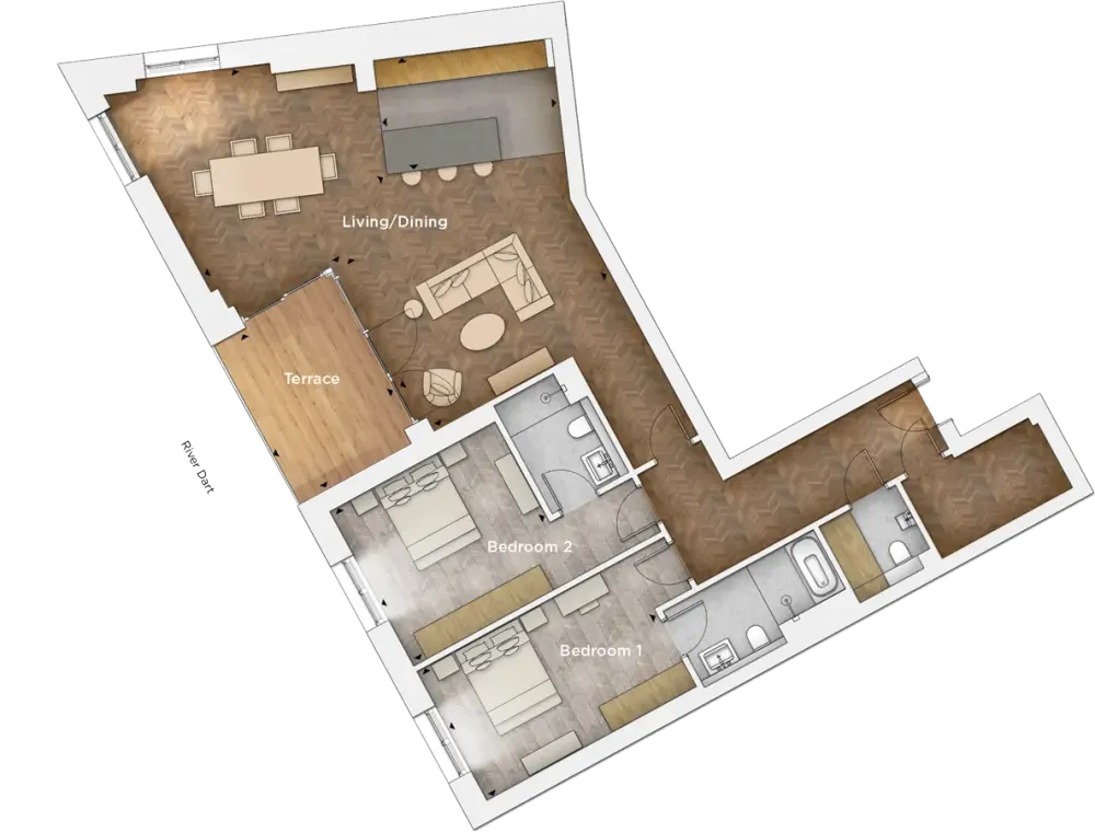 Apartment 5 Floorplan