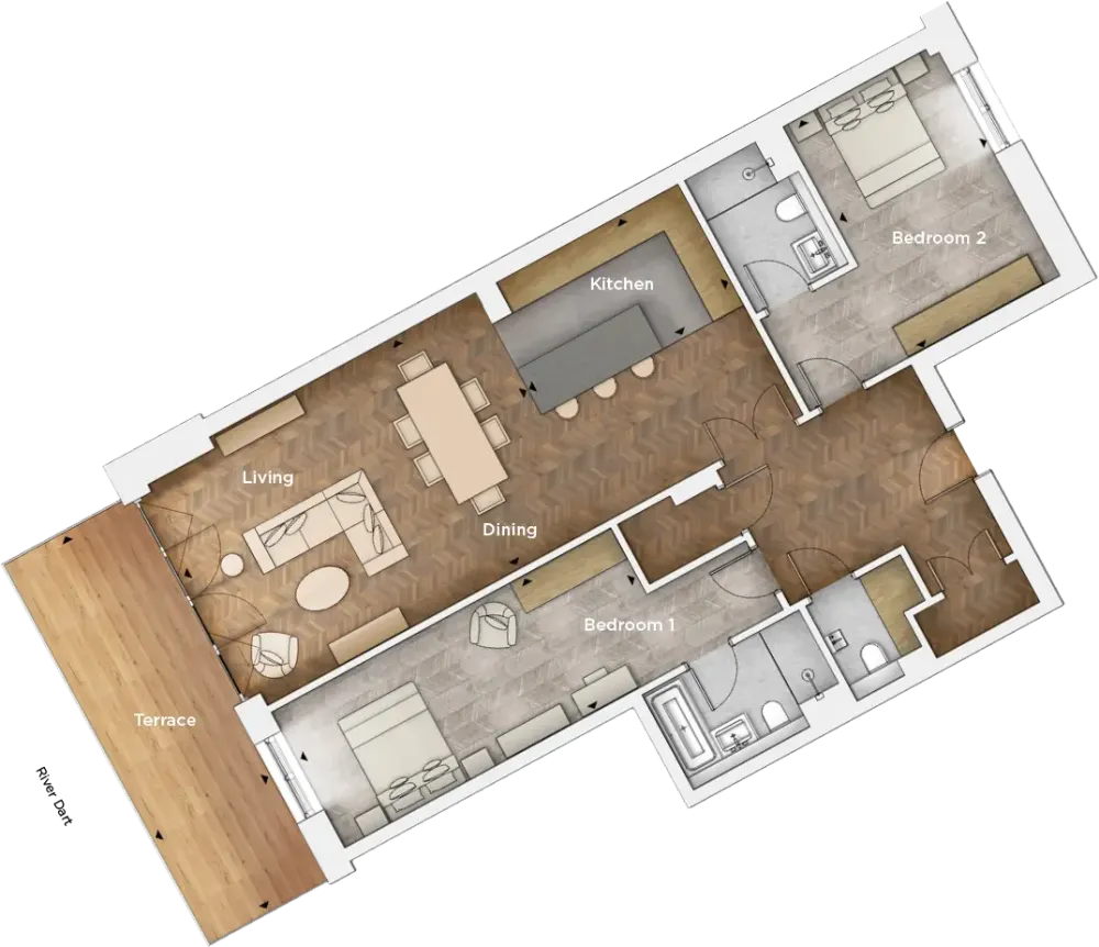 Apartment 23 Floorplan