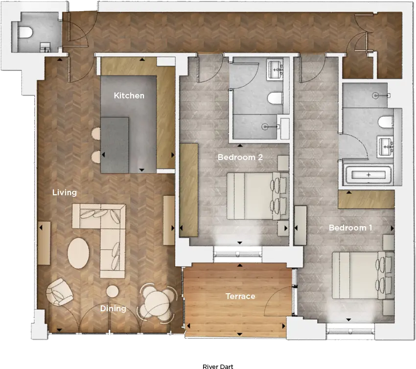 Apartment 25 Floorplan